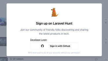 Laravel Product Hunt Mini-Clone with Livewire