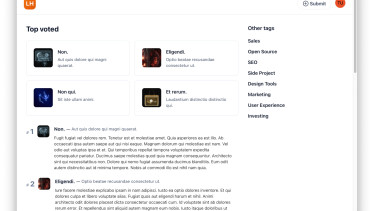 Laravel Product Hunt Mini-Clone with Livewire
