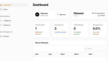 Laravel Quizzes/Exams with Livewire