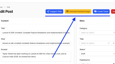 Laravel AI SDK: Filament CMS Demo