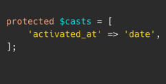 Laravel Datetime to Carbon Automatically: $dates or $casts