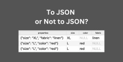 Laravel Custom Fields: JSON, EAV Model, or Same Table?