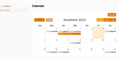 Filament: Show Calendar of Tasks with FullCalendar