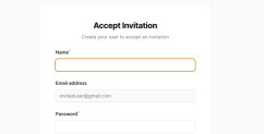 Filament: User Registration by Email Invitations