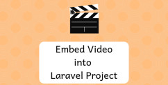 Embed and Parse Youtube/Vimeo Videos with Laravel Embed Package