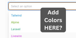 Filament Select: Use HTML with CSS in Options