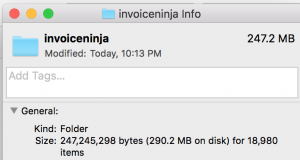 invoice ninja archive