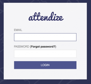 attendize login