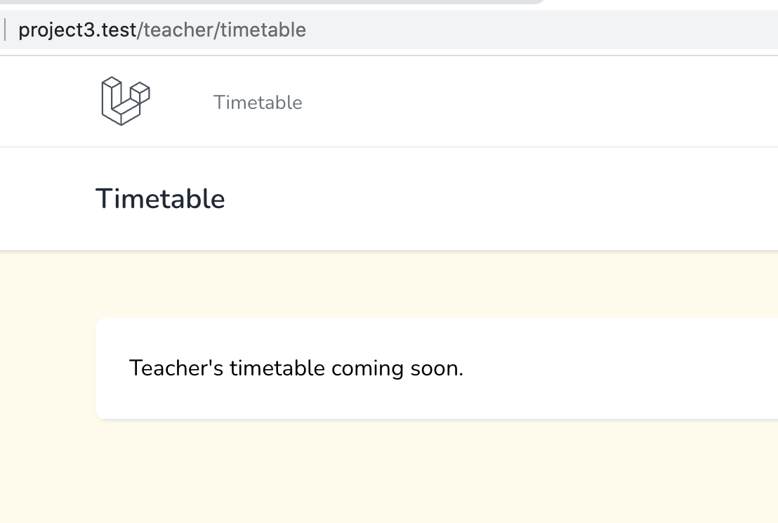 Laravel Breeze Teacher background