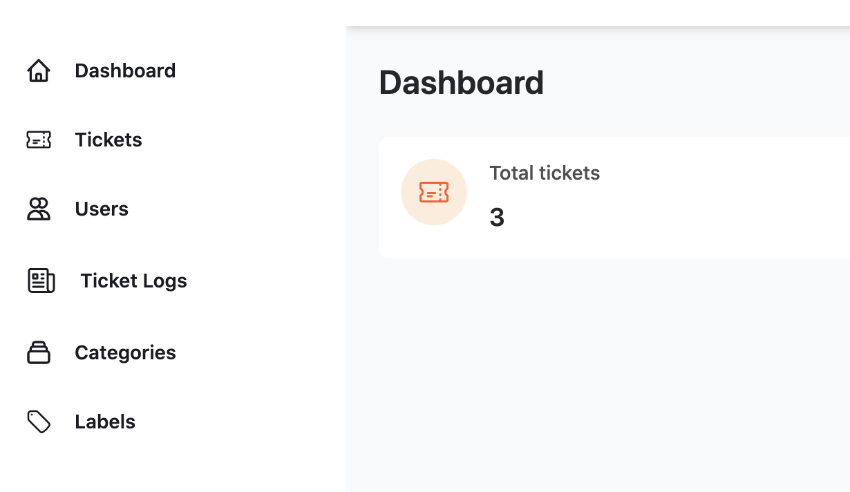 Laravel support tickets 02