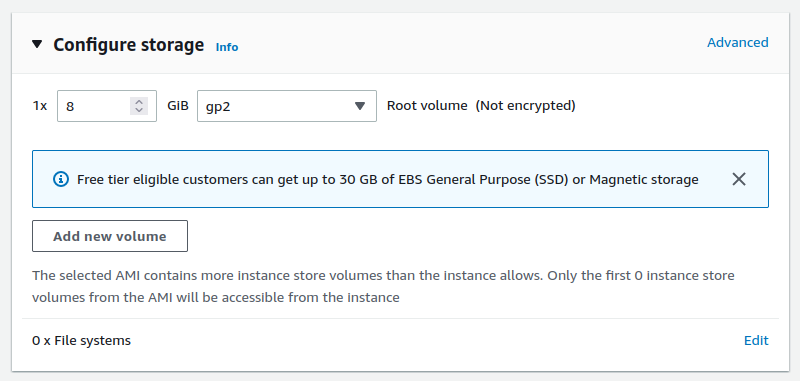 Configure Storage