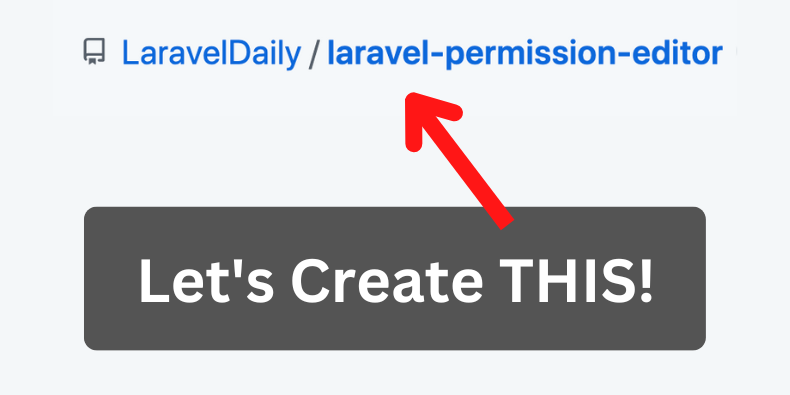 Create Laravel package