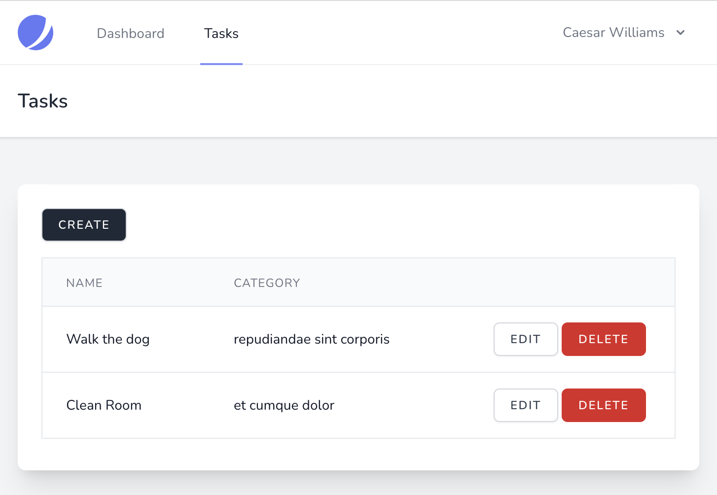 jetstream tasks table