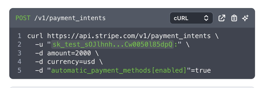 Stripe API Documentation
