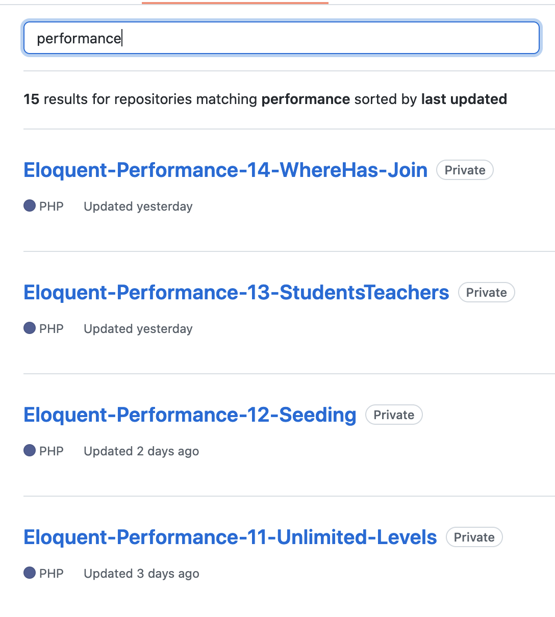 Eloquent Performance Course 02