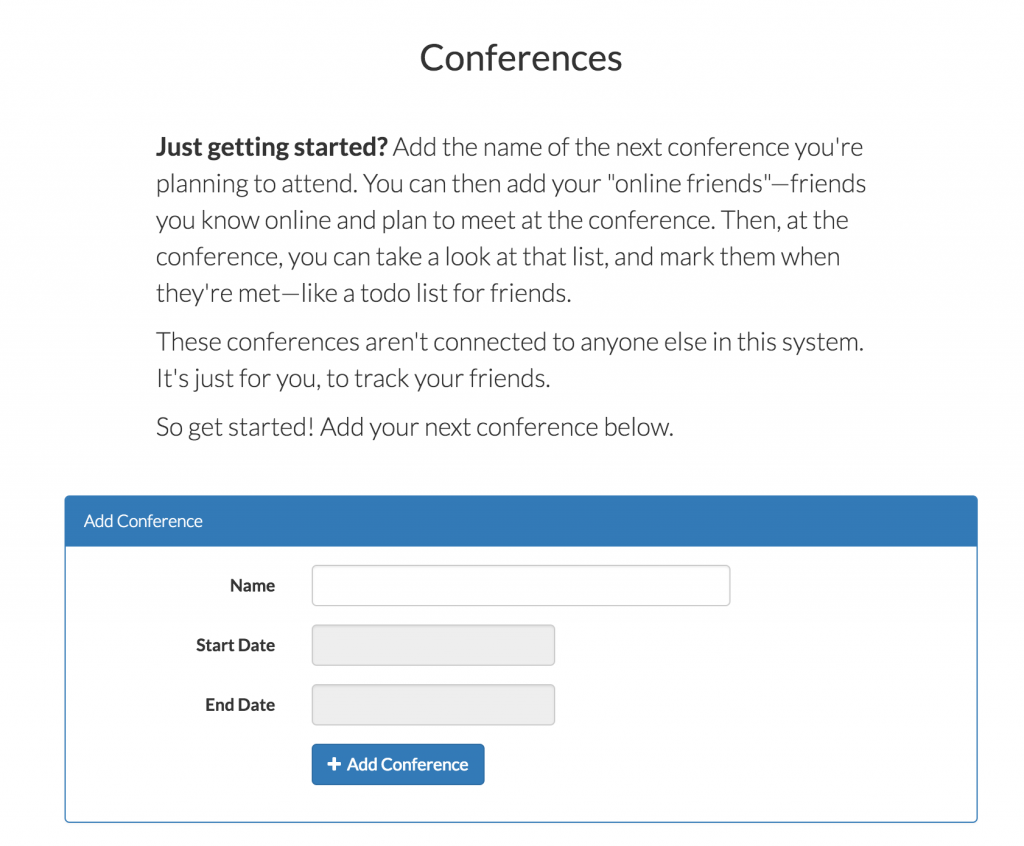 confomo add conference
