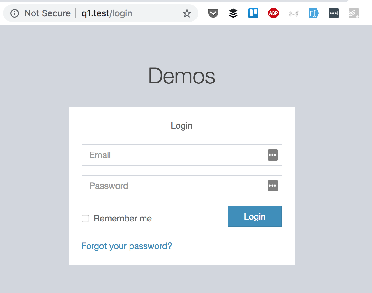 Downloading Panel and Installing it Locally - QuickAdminPanel